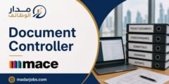 وظيفة Document Controller لدى Mace في أبوظبي