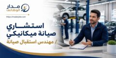 وظيفة استشاري صيانة ميكانيكي لدى حسن جميل بالخبر