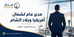وظيفة مدير عام لشمال أفريقيا وبلاد الشام لدى Etihad