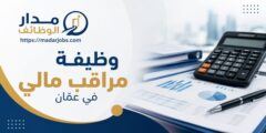 وظيفة مراقب مالي في عمّان لدى The Controller