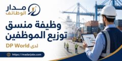 وظيفة منسق توزيع الموظفين لدى DP World في دبي