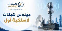 وظيفة مهندس شبكات لاسلكية أول لدى B. Online KW في الكويت