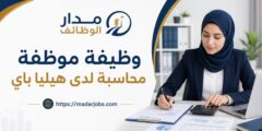 وظيفة موظفة محاسبة لدى شركة هيليا باي Healea Pay
